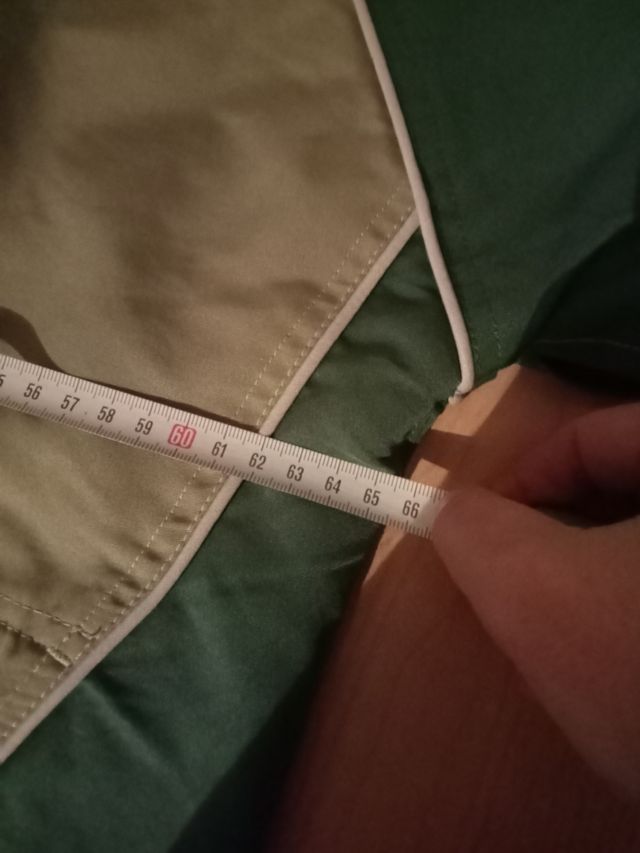 Cazadora vintage UNISEX verde forrada capucha