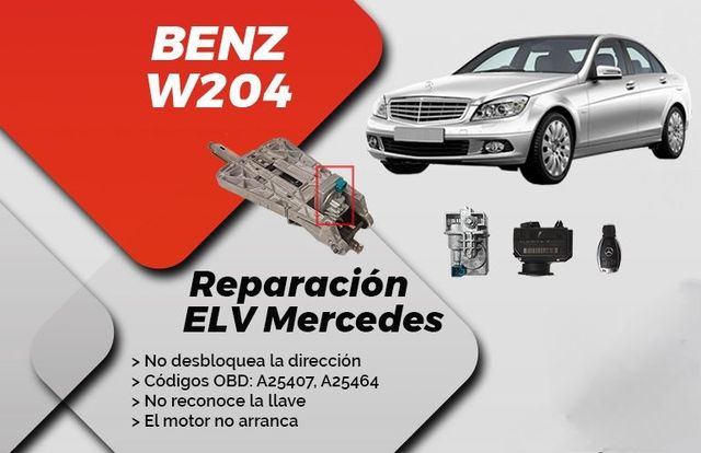 Mercedes no arranca.Problemas en Ezs/Elv/Llaves.
