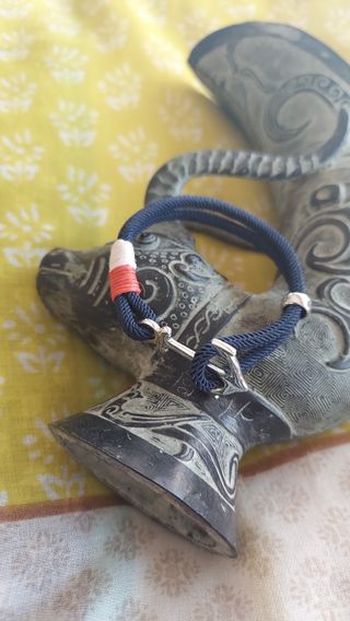 Pulsera náutica unisex con ancla