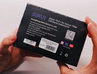 Objetivo Sirui Saturn 35 mm T2.9 anamórfica 1.6x