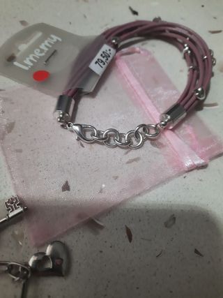 2 Bracciali pelle ed acciaio I.me.my