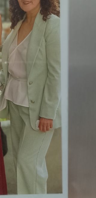 Traje pantalón Zara