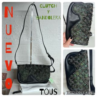 BOLSO TOUS BANDOLERA Y CLUTCH NUEVO