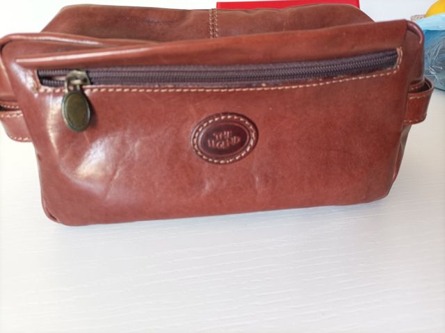 Beauty case Borsello-Borsello vera pelle