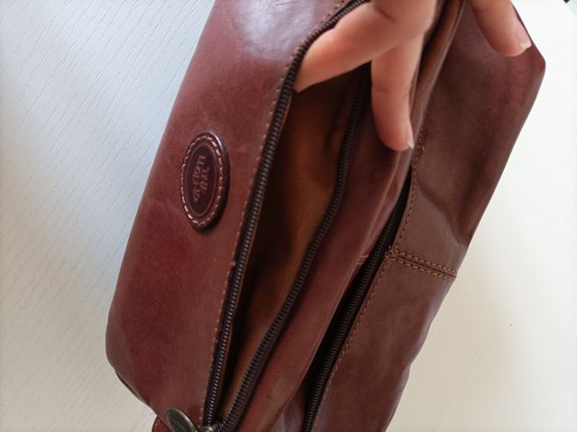 Beauty case Borsello-Borsello vera pelle