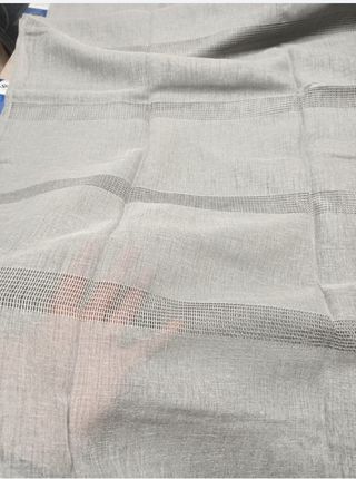 2 Tende Elly 140x280 Tessuto Filtrante Grigio Chia