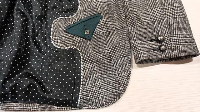 Blazer cuadros Príncipe de Gales