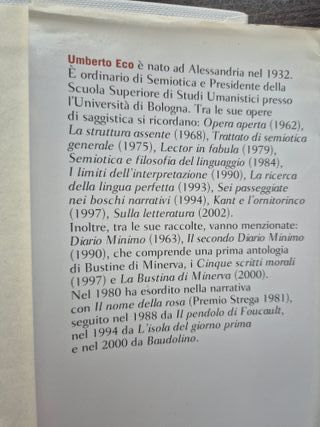 La misteriosa fiamma della Regina Loana. Romanzo i