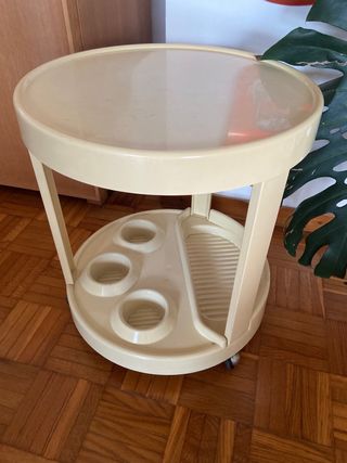 Mesita Mueble Botellero Bar Space Age Vintage