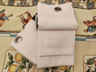 2 Tende Brenda 140x280 Tessuto Coprente Rosa 