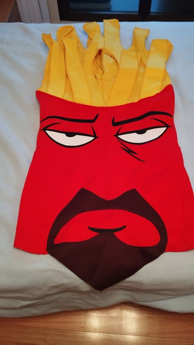 Disfraz patatas fritas