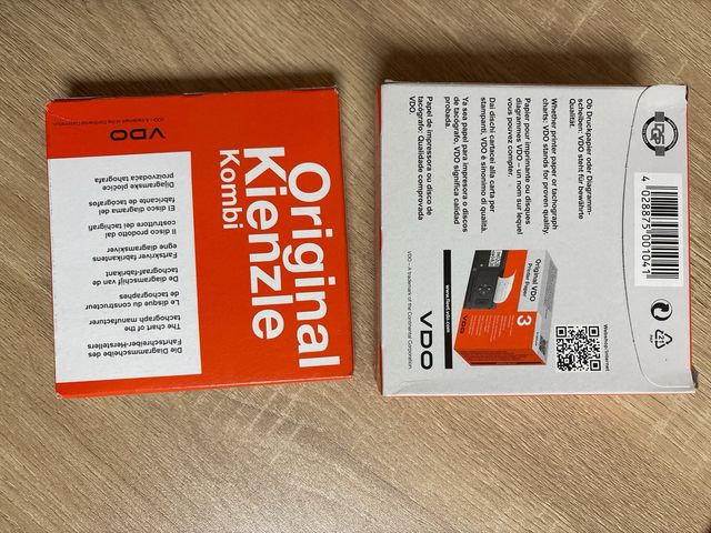 Papel impresora o tacografo