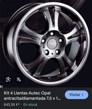 Llantas Autec OPAL 16 pulgadas