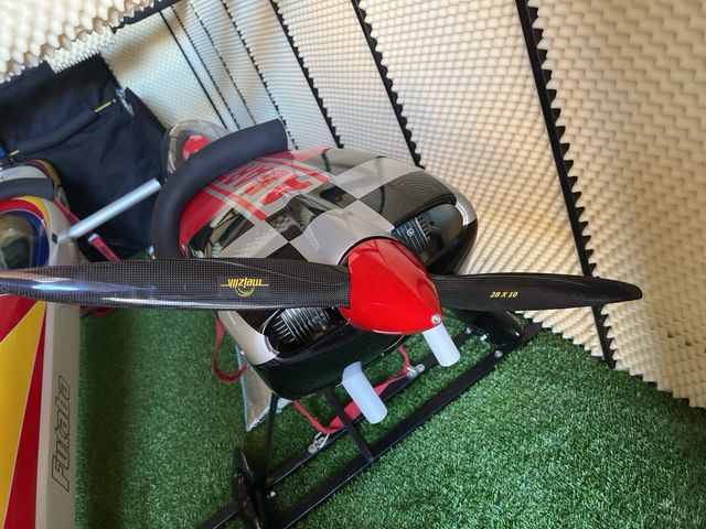 Avion rc completo nuevo 120 cc gasolina 