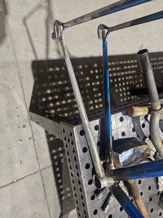 Reparación de cuadros y horquilla bici