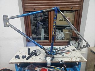 Reparación de cuadros y horquilla bici