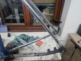 Reparación de cuadros y horquilla bici