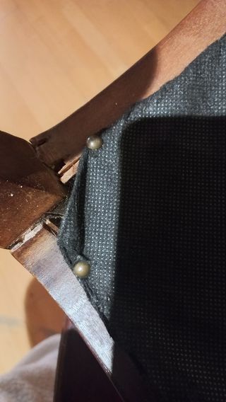 Coppia di sgabelli e poltrone antichi 