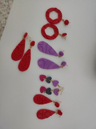Pendientes para flamenca