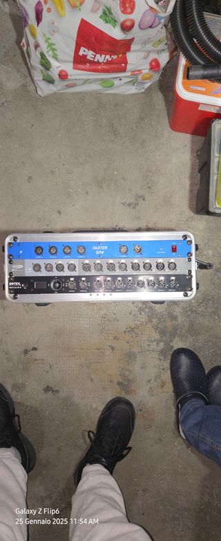 Controller rack per luci palco DMX PC WING