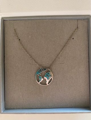 Collar Plata de Ley mundo