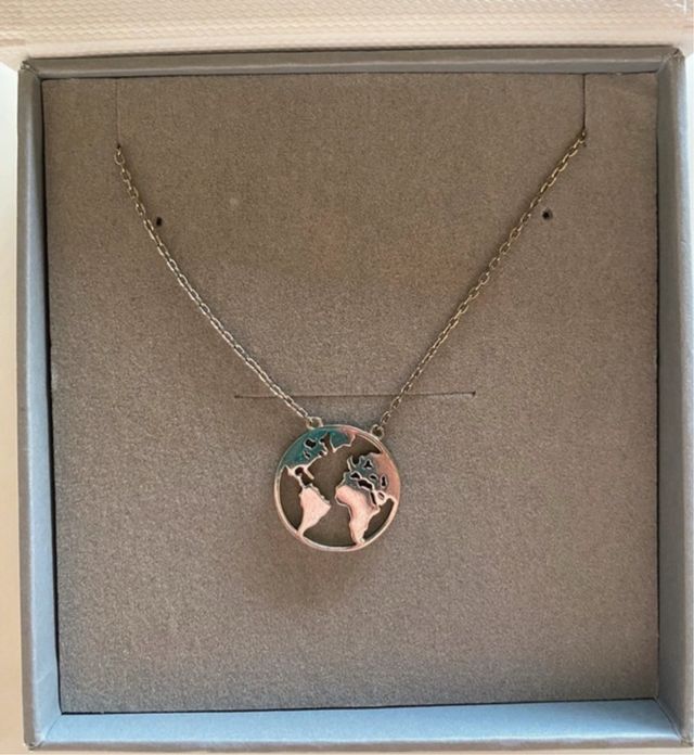 Collar Plata de Ley mundo