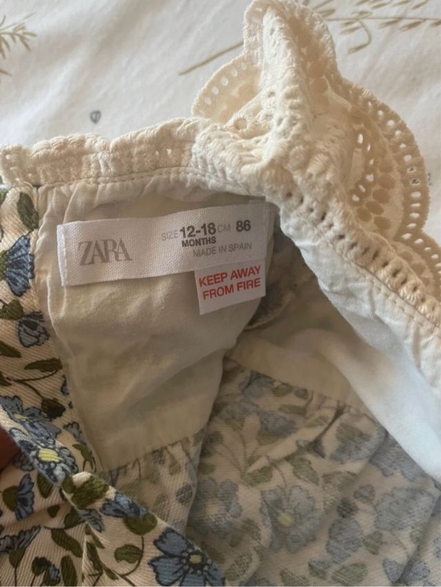 Vestido niña Zara