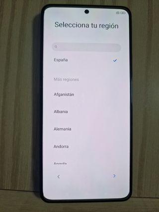 Telefono movil xiaomi 12T.