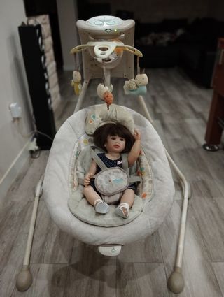 SILLA BALANCÍN PARA BEBÉS HASTA 9 KILOS