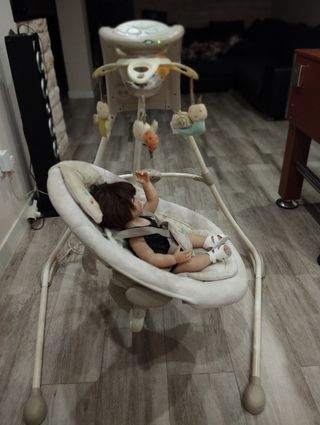 SILLA BALANCÍN PARA BEBÉS HASTA 9 KILOS