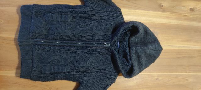 Chaqueta gorda Zip interior borrego 