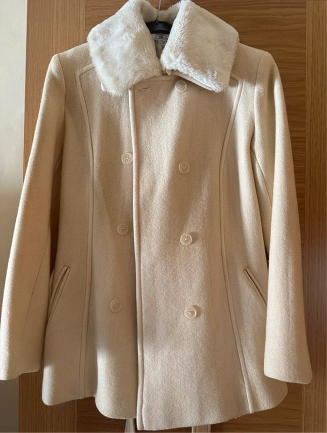 Abrigo de paño mujer