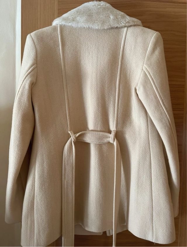 Abrigo de paño mujer