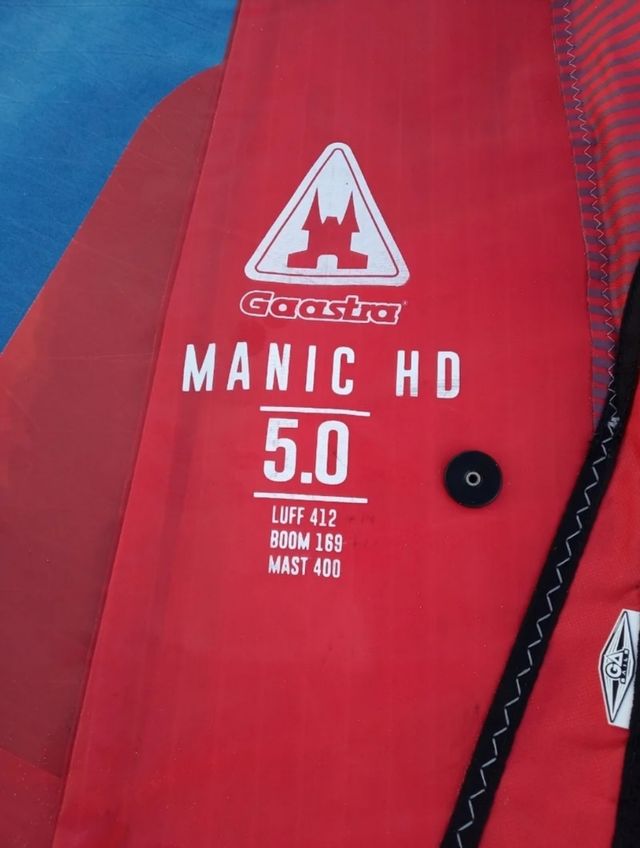 Vela de windsurf gaastra 5m