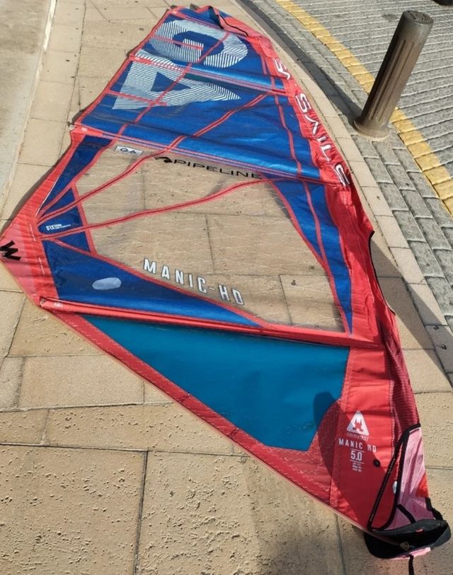 Vela de windsurf gaastra 5m
