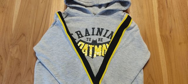 Sudadera Batman lentejuelas 5 años 