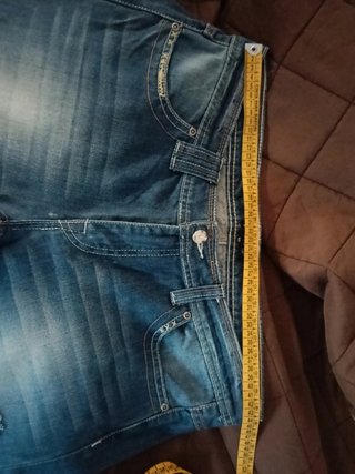 Conjunto vaquero y suéter mujer L