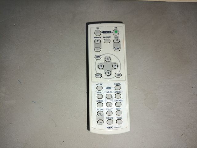 Mando de proyector NEC RD-427E