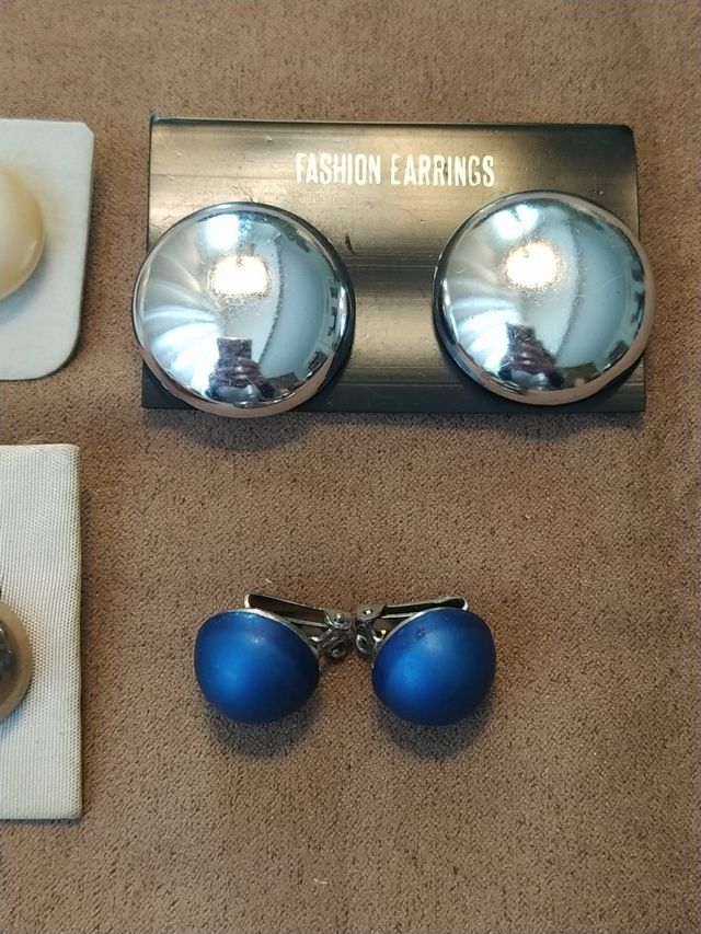 Lote pendientes vintage de pinza