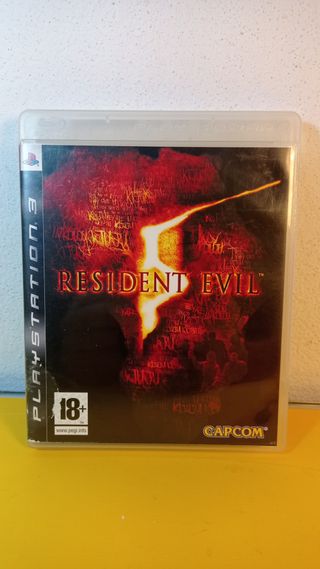 Resident Evil 5 ps3 completo Pal Esp