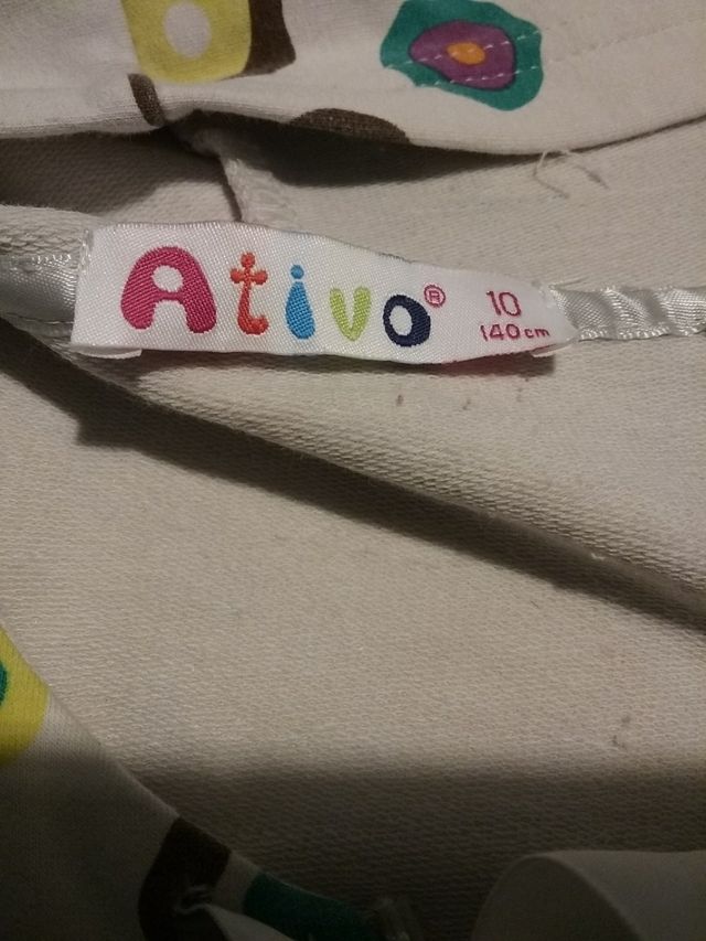 Sudaderas cremallera niña 6-8 años