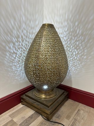 Lampada da terra stile marocchino