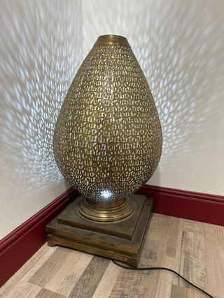 Lampada da terra stile marocchino