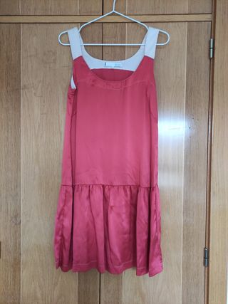 Vestido seda años 20