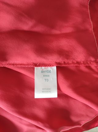 Vestido seda años 20