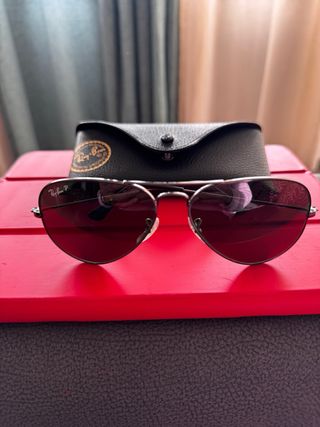 rayban  polarizadas aviator negras