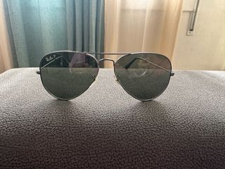 rayban  polarizadas aviator negras