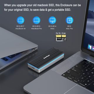 Carcasa externa SSD para MacBook, rápida, portátil