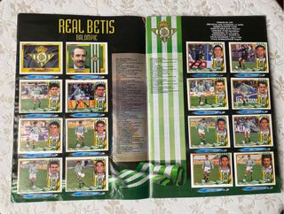 Album cromos Liga Este 1995/1996