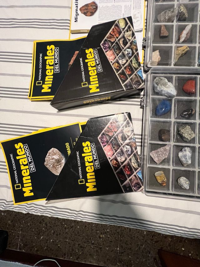 Coleccion MINERALES DEL MUNDO